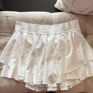Lululemon Athletica White Skater Skirt